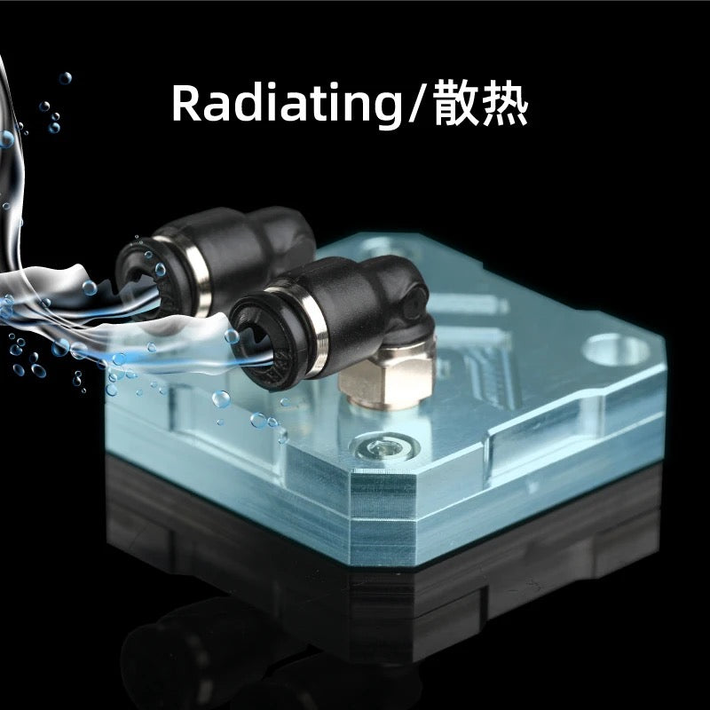 VzBoT's Mellow Watercooling Plate Nema17: Precision Cooling for 3D Printer Motors