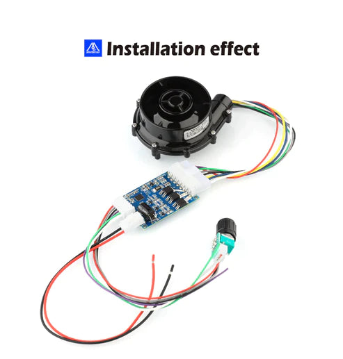 Mellow 24V Brushless Centrifugal Air Blower DC WS7040 7040