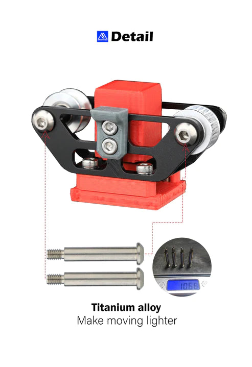 Mellow CNC VzBot 235 AWD Motor Mount and Y-axis Gantry Hardware Kit