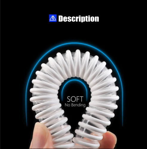 Mellow 1.8M Soft Anti-Fold 15MM CPAP Fan tube