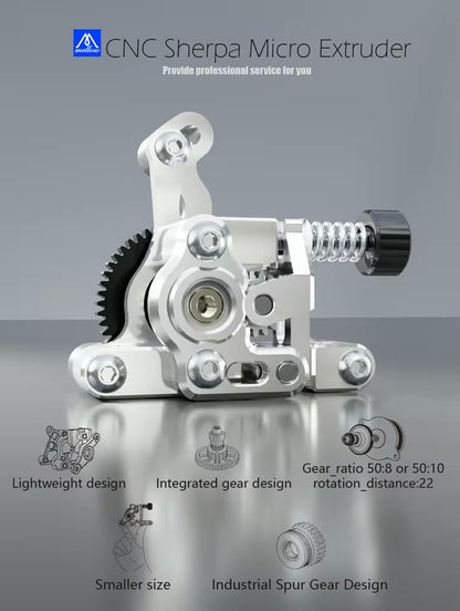 Sherpa cnc micro extruder