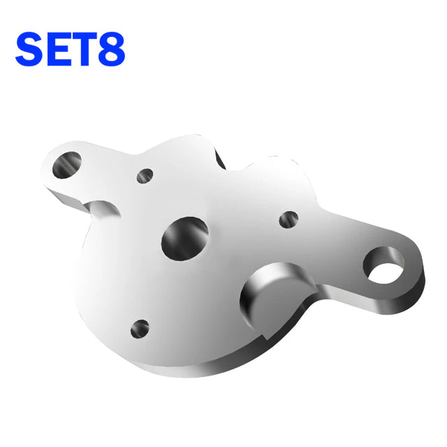 Mellow CNC All Metal Vz-Hextrudort-Low/WC Extruder One Shaft Twirl Gear For VzBoT 330 VZ235 HevORT 3D Printer