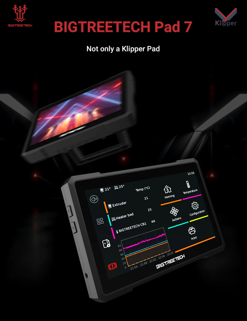 BIGTREETECH Pad 7 with Pre-installed CB1 Core Board for Running Klipper