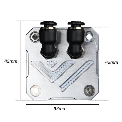 VzBoT's Mellow Watercooling Plate Nema17: Precision Cooling for 3D Printer Motors